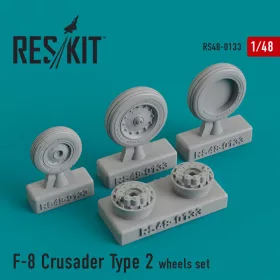 Reskit - F-8 Crusader type 2 (weighted) wheels set