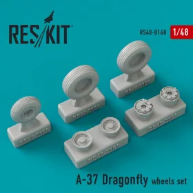 Reskit - A-37 Dragonfly wheels set