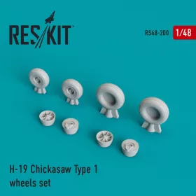 Reskit - H-19 Chickasaw type 1 wheels set