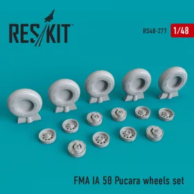 Reskit - FMA IA 58 Pucará (Pucara) wheels set