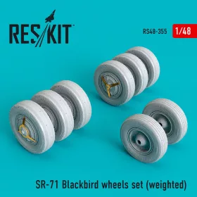 Reskit - SR-71 Blackbird wheels set (weighted)