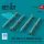 Reskit - AIM-120C (C-7) AMRAAM missiles (4 pcs) (F-16 F-15 F/A-18 F-22 F-35 AV-8b Harrier GR.9 Gripen) (3D Printed)