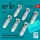 Reskit - AN-M58 bombs (6 pcs) (500 lbs) for all USAF & RAF of WW2 & Korean War (3D Printed)