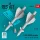 Reskit - R-98 MR/MT missiles (2 pcs) (Su-11 Su-15 Yak-28) (3D Printed)