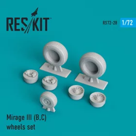 Reskit - Mirage III (B,C) wheels set