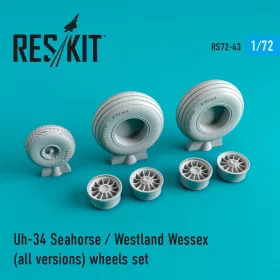   Reskit - Uh-34 Seahorse/Westland Wessex (all versions) wheels set