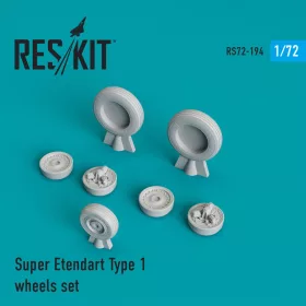 Reskit - Super Etendard type 1 wheels set