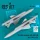 Reskit - Kh-58U missiles with AKU-58 (2 pcs) (MiG-25BM Su-24) (3D Printed)