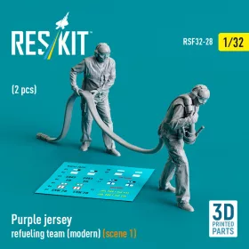   Reskit - Purple jersey refueling team (modern) (scene 1) (2 pcs) (3D Printed)
