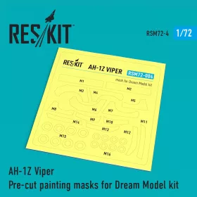   Reskit - AH-1Z Viper Pre-cut painting masks for Dream Model kit
