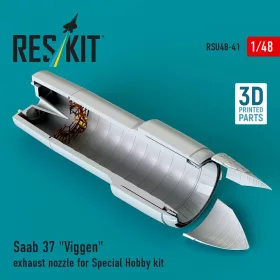   Reskit - Saab 37 Viggen exhaust nozzle for Special Hobby kit (3D Printed)