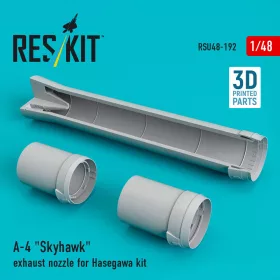  Reskit - A-4 Skyhawk exhaust nozzle for Hasegawa kit (3D Printed)