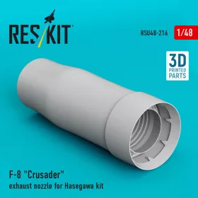  Reskit - F-8 Crusader exhaust nozzle for Hasegawa kit (3D Printed)