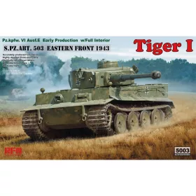   Rye Field Model - Tiger I Early Production with Full Interior