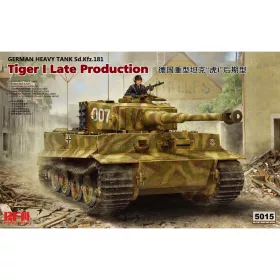 Rye Field Model - Tiger I Late Production