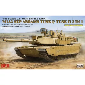 Rye Field Model - M1A2 Tusk I/Tusk II with Full Interior