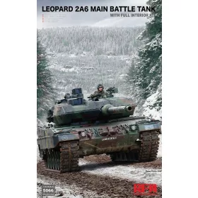   Rye Field Model - Leopard 2 A6 Main Battle Tank with FULL INTERIOR