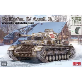   Rye Field Model - Pz.Kpfw. IV Ausf. G w/workable WINTERKETTEN tracks