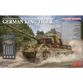   Rye Field Model - 1/35 German King Tiger Panzerkampfwagen VI Tiger Ausf.B Sd.Kfz.182 Henschel Turret Upgrade Version