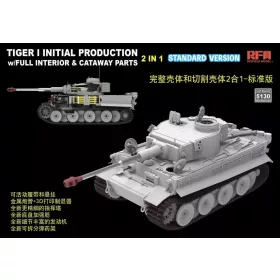   Rye Field Model - Tiger I initial prod. interior-cutaway (STANDARD)