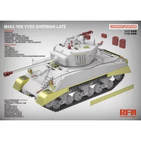 Rye Field Model - M4A3 76W VVSS Sherman late UPGRADE VERSION