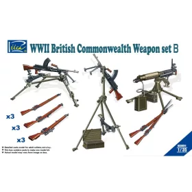 Riich Models - WWII British Commenwealth Weapon Set B