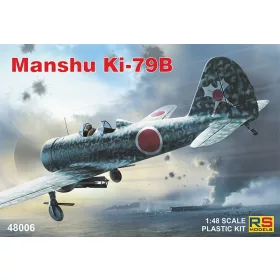   RS Models - Plastikov  model letadla 1/48 Manshu Ki-79 B Trainer   3 decal v. for Japan  Indonesia