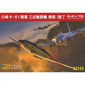  RS Models - Plastikov  model letadla 1/72 Ki-61 I Tei 3 decal v. for Japan