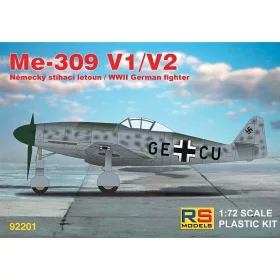   RS Models - Plastikov  model letadla 1/72 Messerschmitt 309 V1/V2 3 decal v. for Luftwaffe
