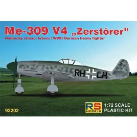   RS Models - Plastikov  model letadla 1/72 Messerschmitt 309 V4 4 decal v. for Luftwaffe