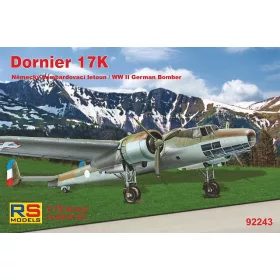   RS Models - Plastikov  model letadla 1/72 Dornier 17 K 4 decal v. for Yugoslavia  Hungary  Bulgaria