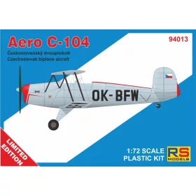 RS Models - 1/72 Aero C-104 - 2 decal v. for Czechoslovakia