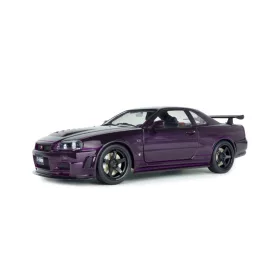   Solido - Nissan Skyline GT-R (BNR34) Z-TUNE Midnight Purple 1999