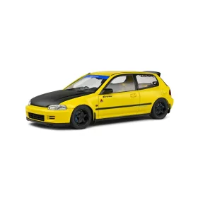   Solido - 1:18 HONDA CIVIC (EG6) SPOON VERSION YELLOW 1991 - SOLIDO