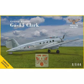   Sova-M - 1/144 GA-43  Clark    ( Western Air Express  2 x Swiss Air )