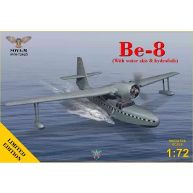   Sova-M - 1/72 Be-8 amphibian aircraft (with water skis   hydrofoils)