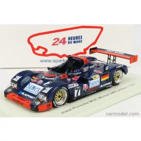   Spark-Model - Porsche 935 3.0L Turbo Wsc-95 Team Joest Racing N 7 Winner 24H Le Mans 1996 A.Wurz - D.Jones - M.Reuter Blue Orange