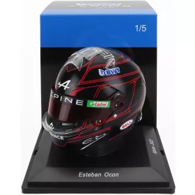   Spark - BELL HELMET F1  CASCO HELMET RENAULT A523 TEAM BWT ALPINE N 31 SEASON 2023 ESTEBAN OCON BLACK RED