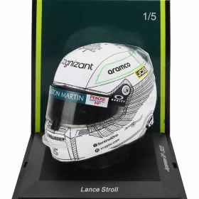   Spark - BELL HELMET F1  CASCO HELMET ASTON MARTIN AMR23 TEAM ARAMCO COGNIZANT N 18 JAPAN GP 2023 LANCE STROLL WHITE