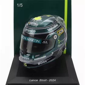   Spark - BELL HELMET CASCO HELMET F1 LANCE STROLL TEAM ASTON MARTIN ARAMCO COGNIZANT N 18 SEASON 2024 GREEN