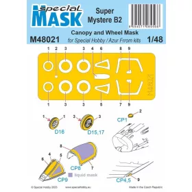 Special Hobby - Super Mystere SMB-2  MASK 1/48