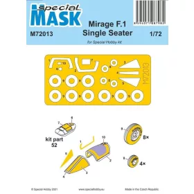 Special Hobby - Mirage F.1 Single Seater Mask