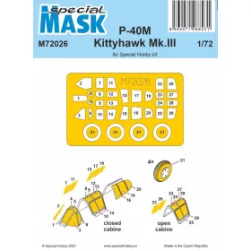 Special Hobby - P-40M Warhawk/Kittyhawk Mk.III MASK