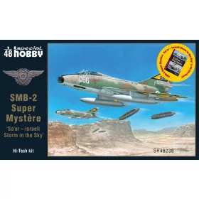   Special Hobby - SMB-2 Super Myst re   Sa ar   Israeli Storm in the Sky  1/48 Kit+Book