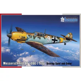   Special Hobby - Messerschmitt Bf 109E-7Trop Braving Sand and Snow