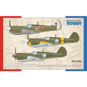   Special Hobby - P-40M Warhawk  Involuntarily Russia to Finland