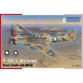 Special Hobby - P-40F/L Warhawk  Desert Hawks with Merlin