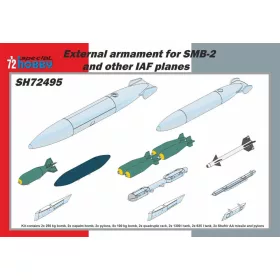   Special Hobby - External armament for SMB-2 and other IAF planes 1/72