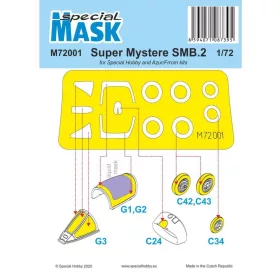 Special Hobby - Dassault SMB-2 Super Mystere Mask 1/72