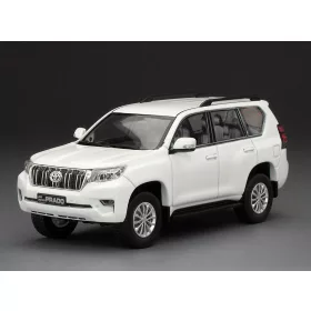   Sun Star - 1:43 Toyota Land Cruiser Prado, Glacier White, 2018 - Limited Editon 399 pcs.